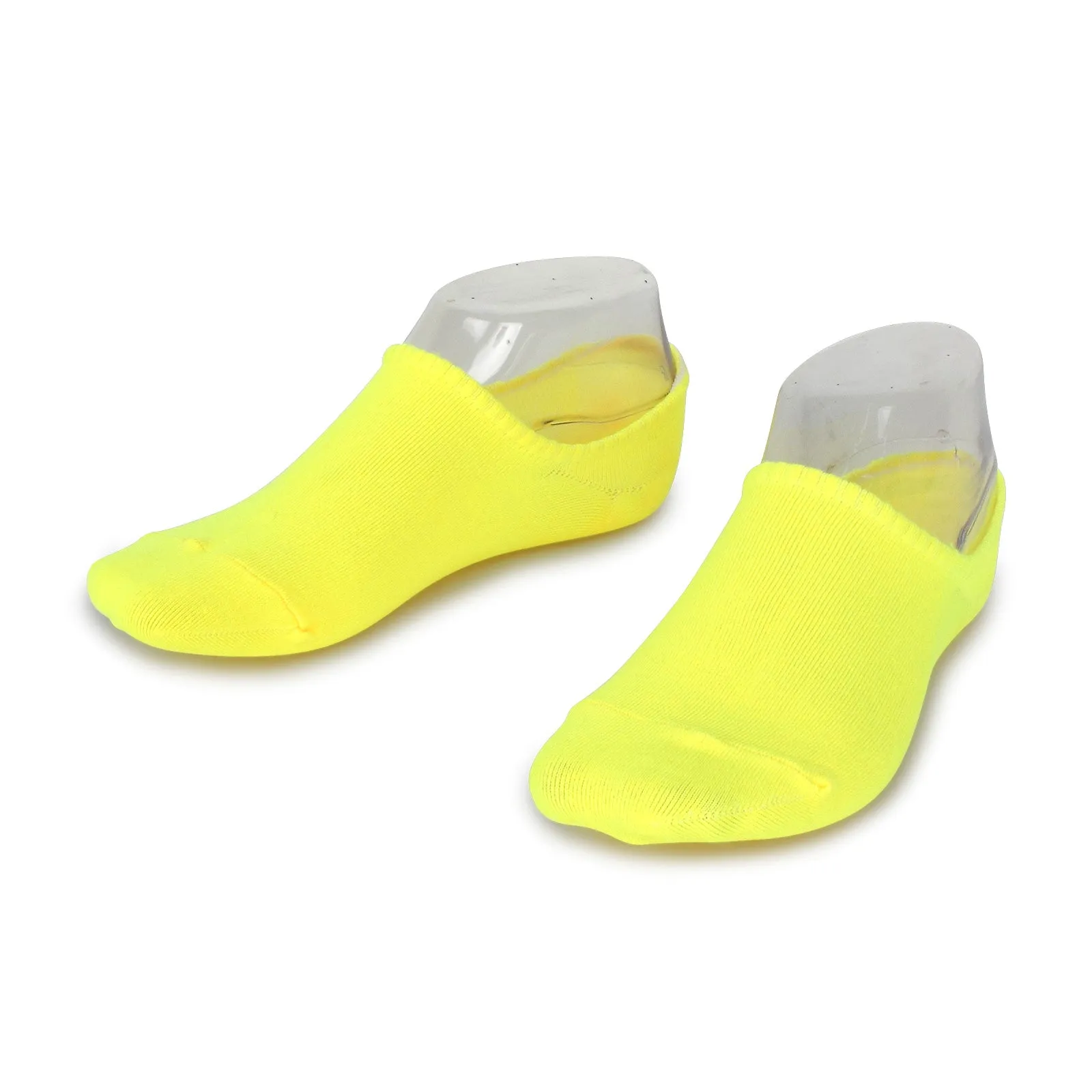 (5 Pairs) Women Neon Fluorescent Extra Lowcut Socks Fashion NP15