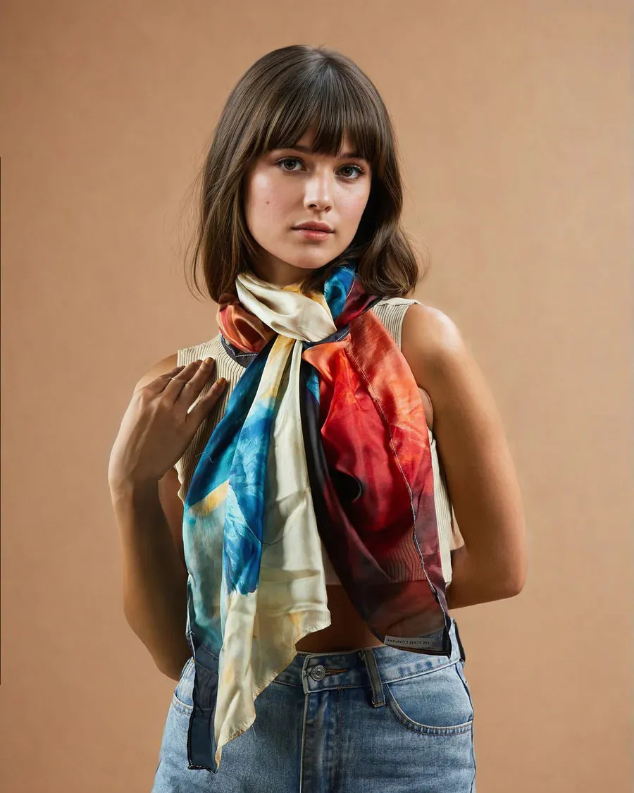 April Silk Scarf