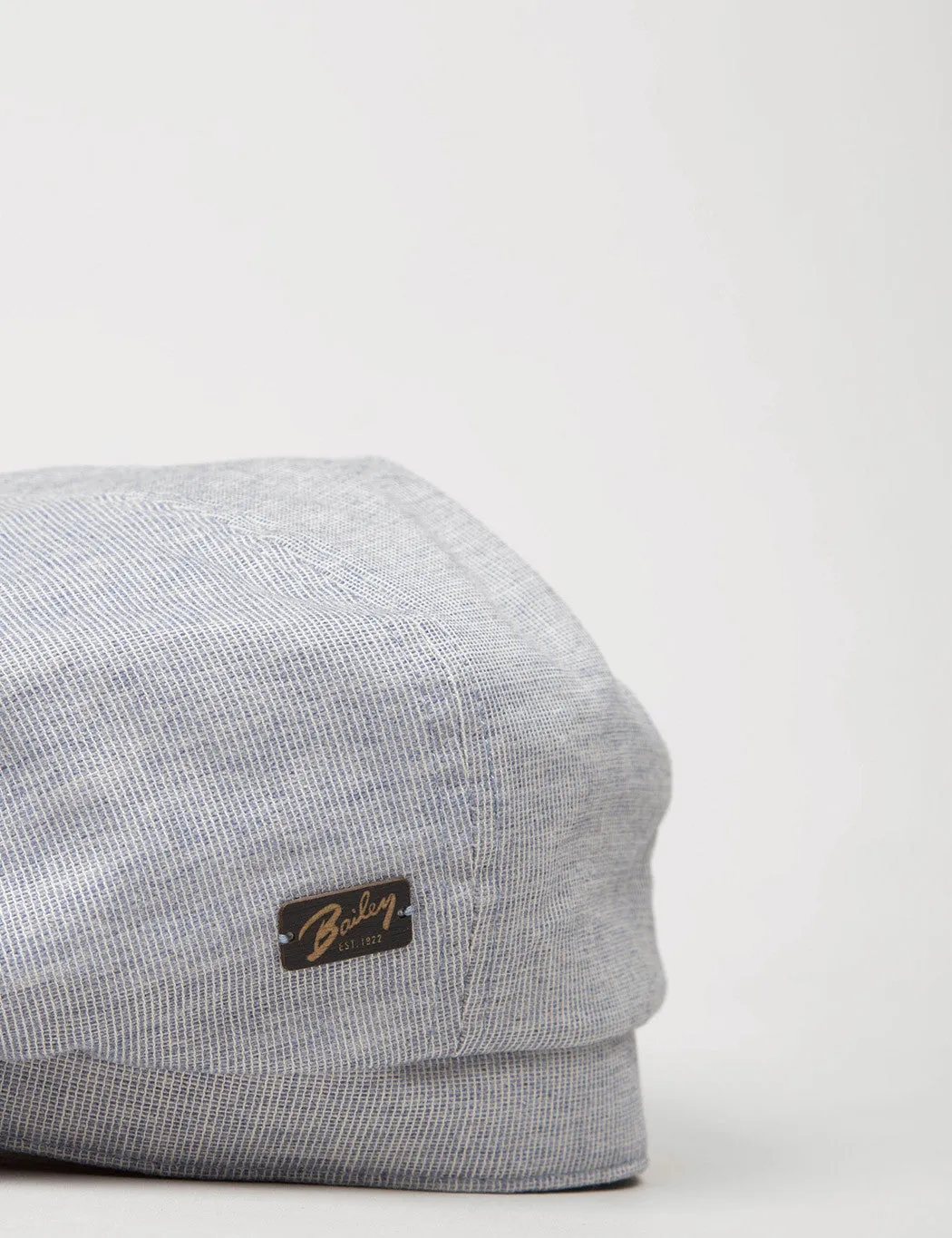 Bailey Laden Newsboy Cap - Blue Smoke