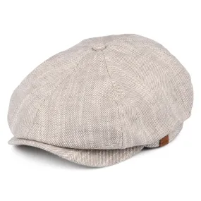 Barts Hats Jamaica Cotton Newsboy Cap - Beige