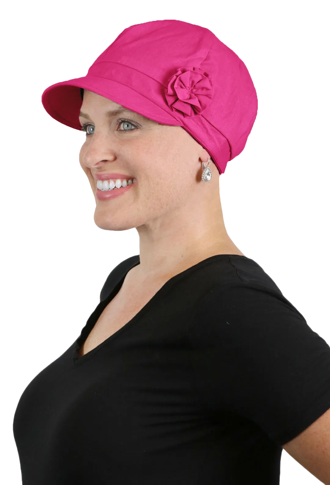 Brighton Newsboy Cap for Chemo Patients Women 100% Cotton 50  UPF