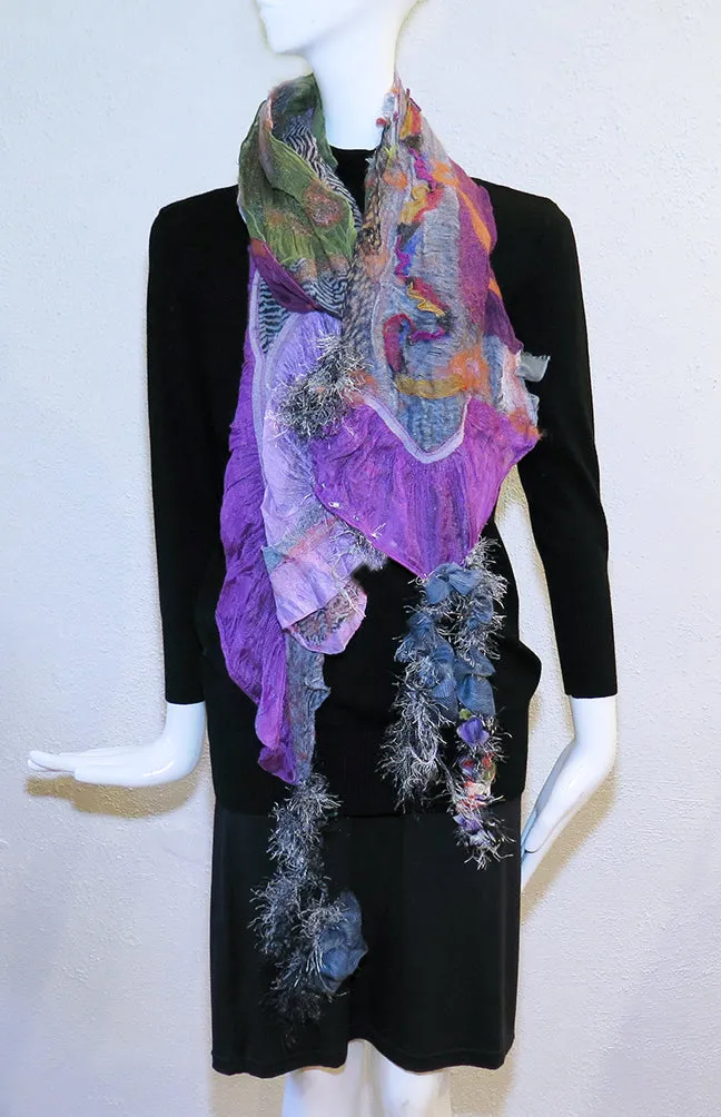 Cedide Olcay - Silk Nuno Surprise Scarf