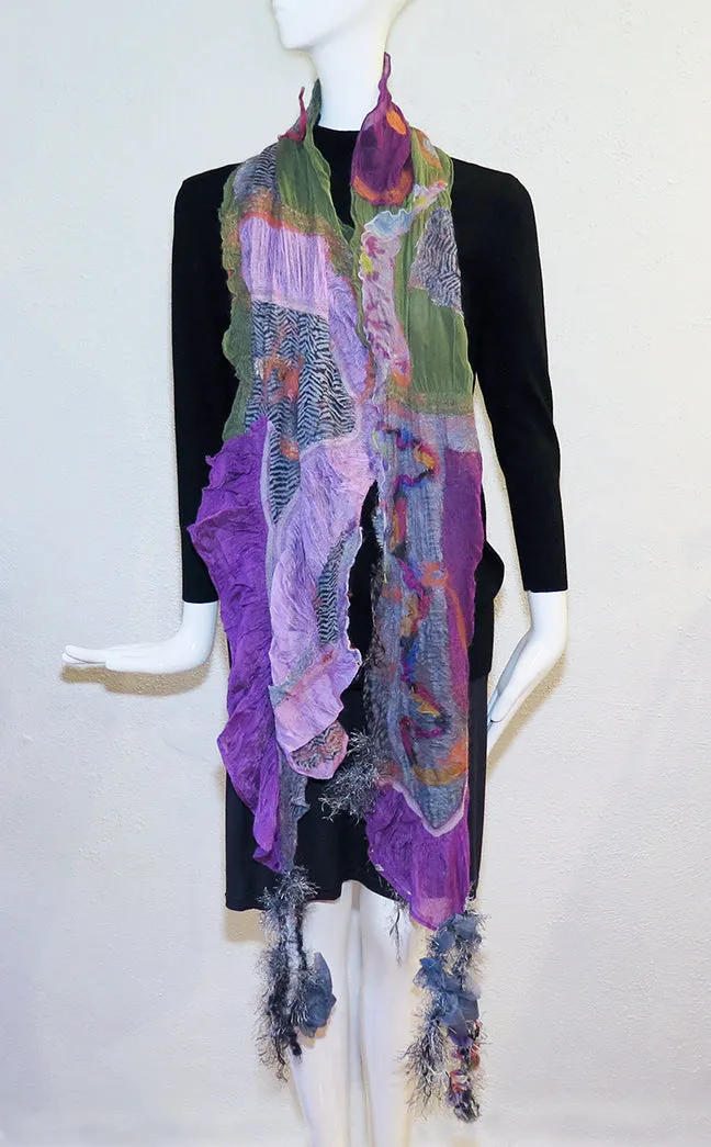 Cedide Olcay - Silk Nuno Surprise Scarf