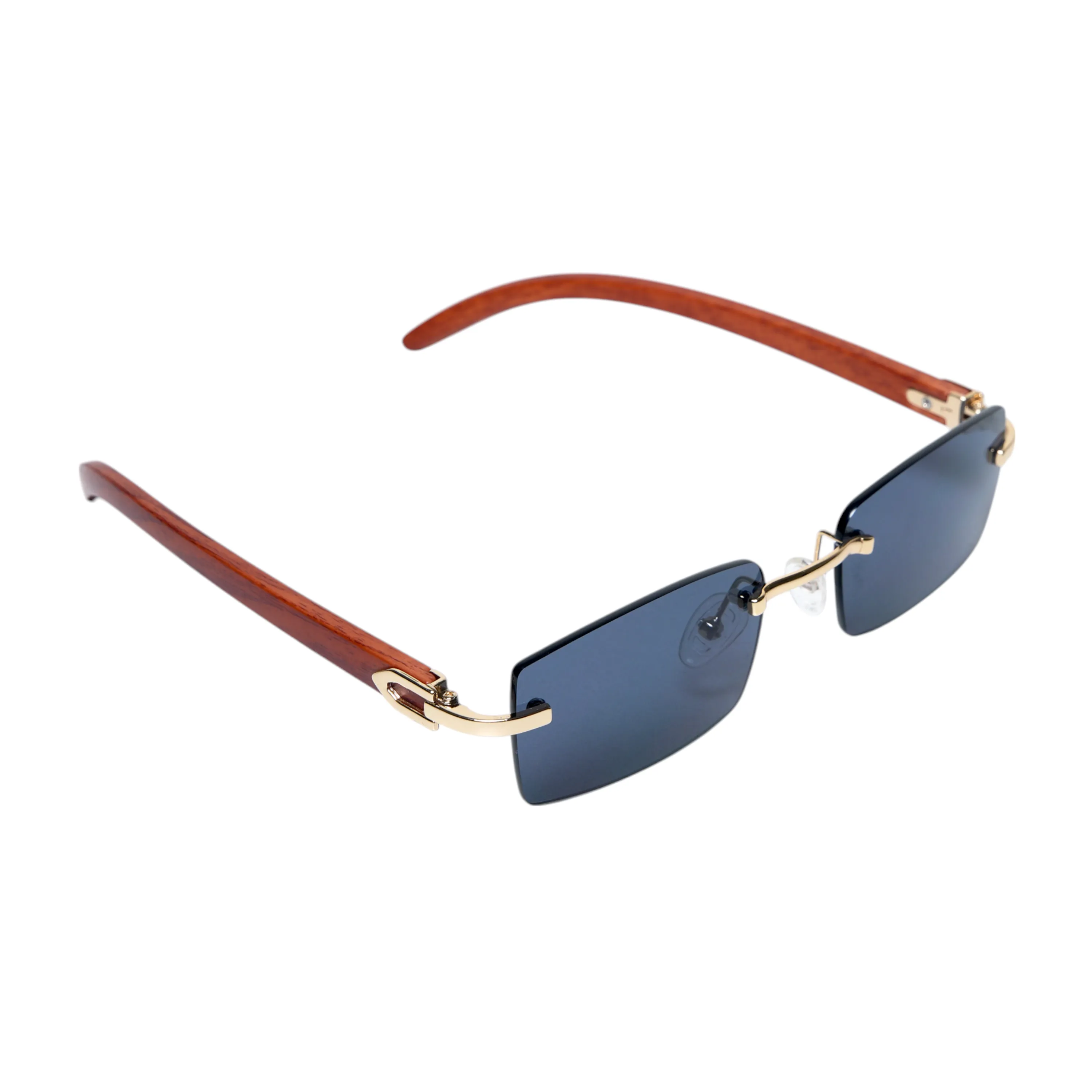 Chokore Aero Clear Sunglasses (Black & Brown)