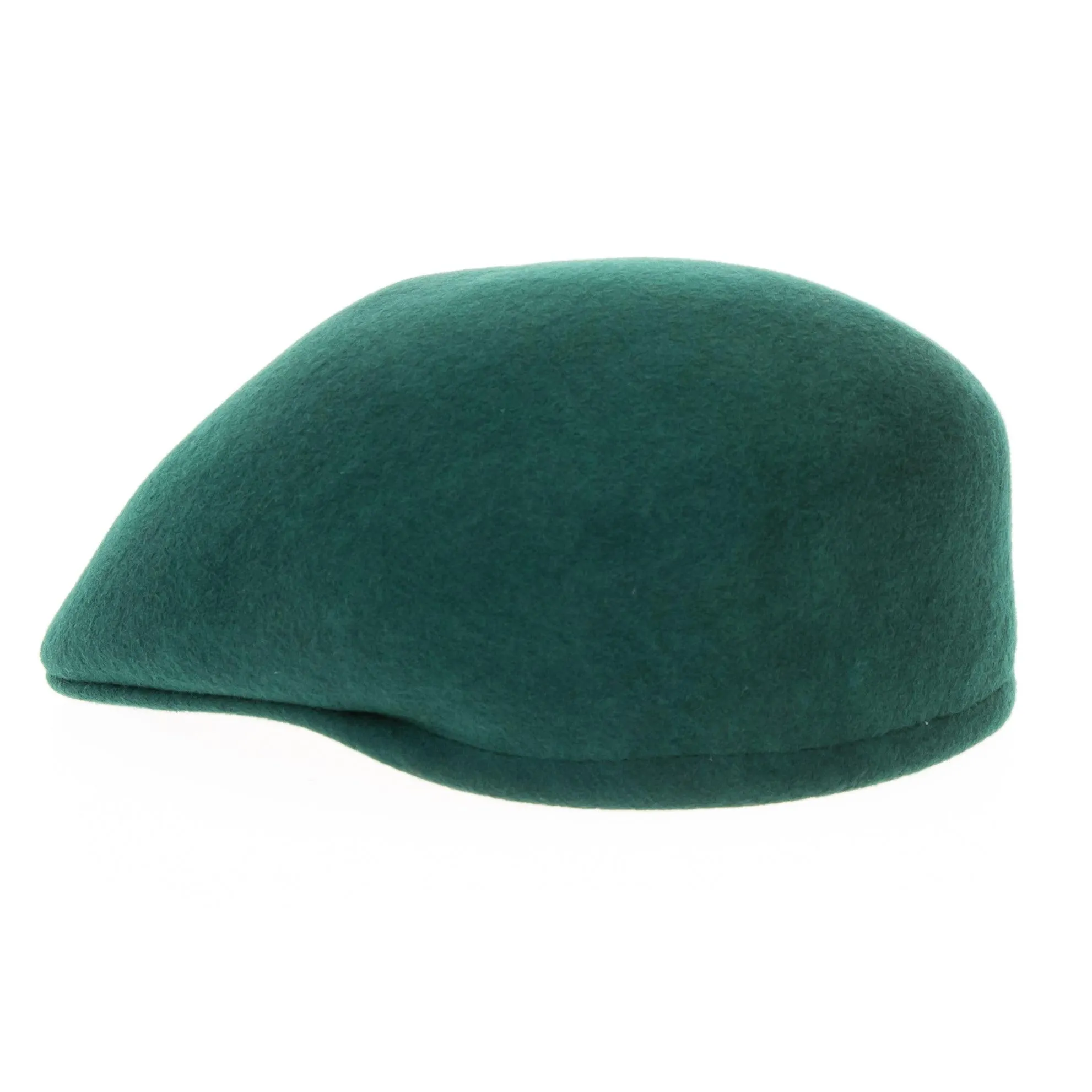 Classic Premium Wool Hunter Green English Hat