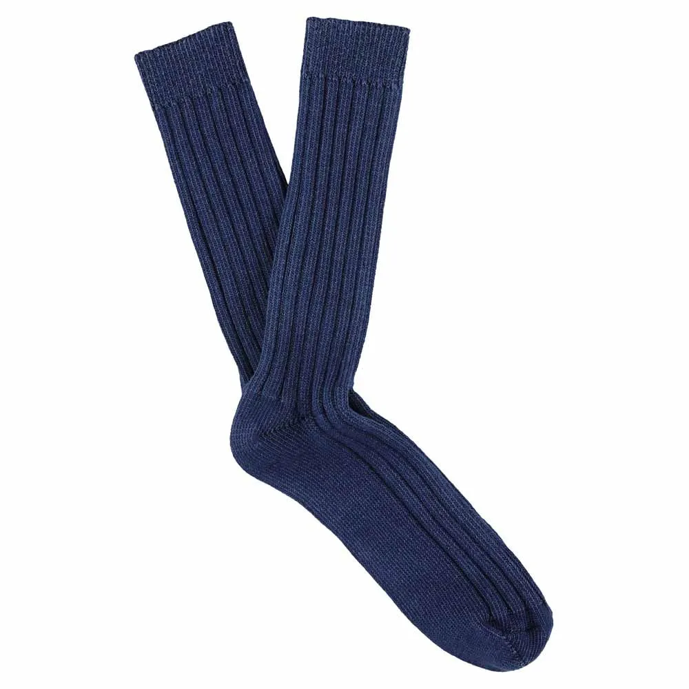 Crew Socks - Indigo Dyed