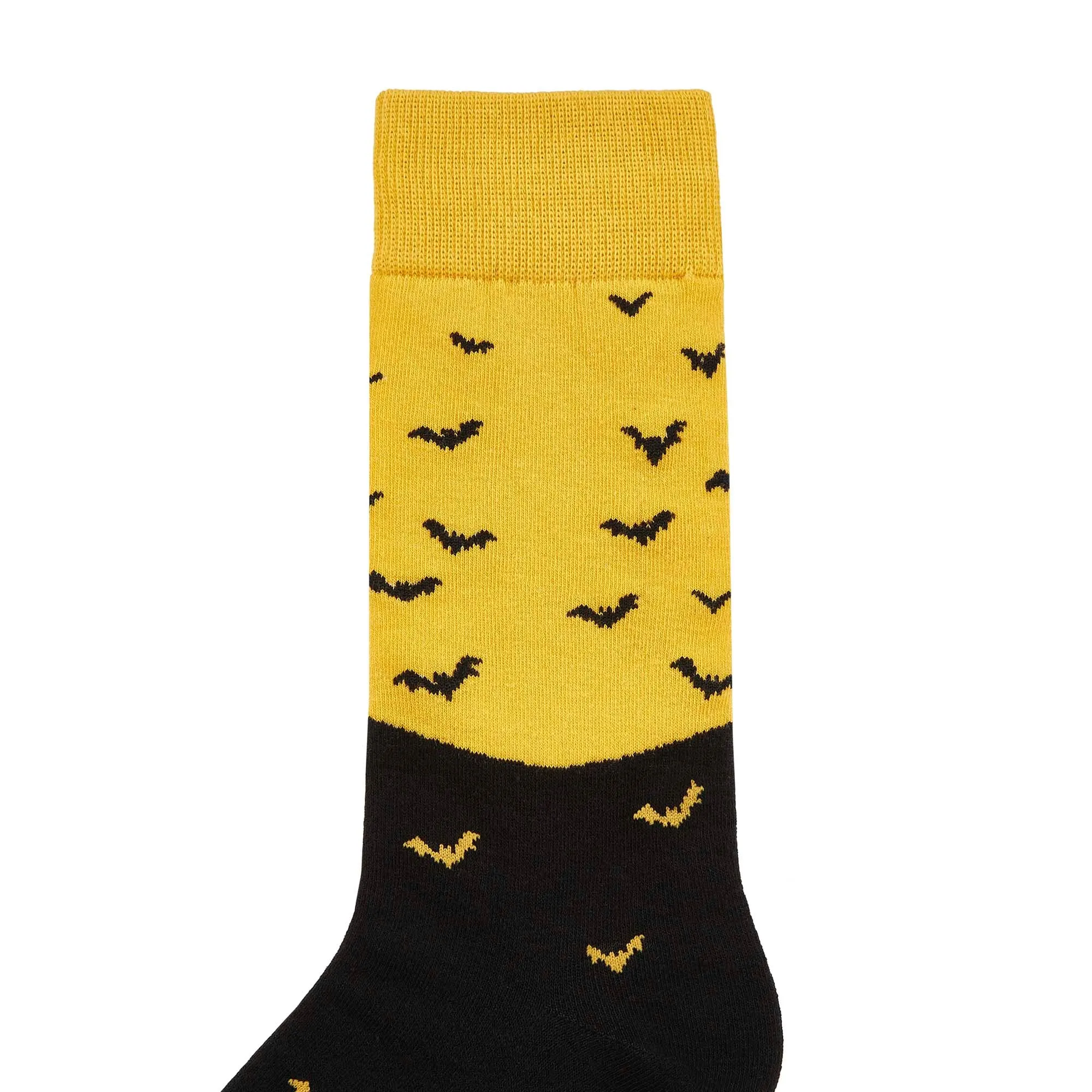 Dracula Printed Crew Length Socks