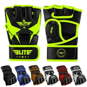 Elite Sports MMA UFC Gloves for Men, Women, and Kids, Best Mixed Martial Arts Sparring Training Grappling Fighting Gloves