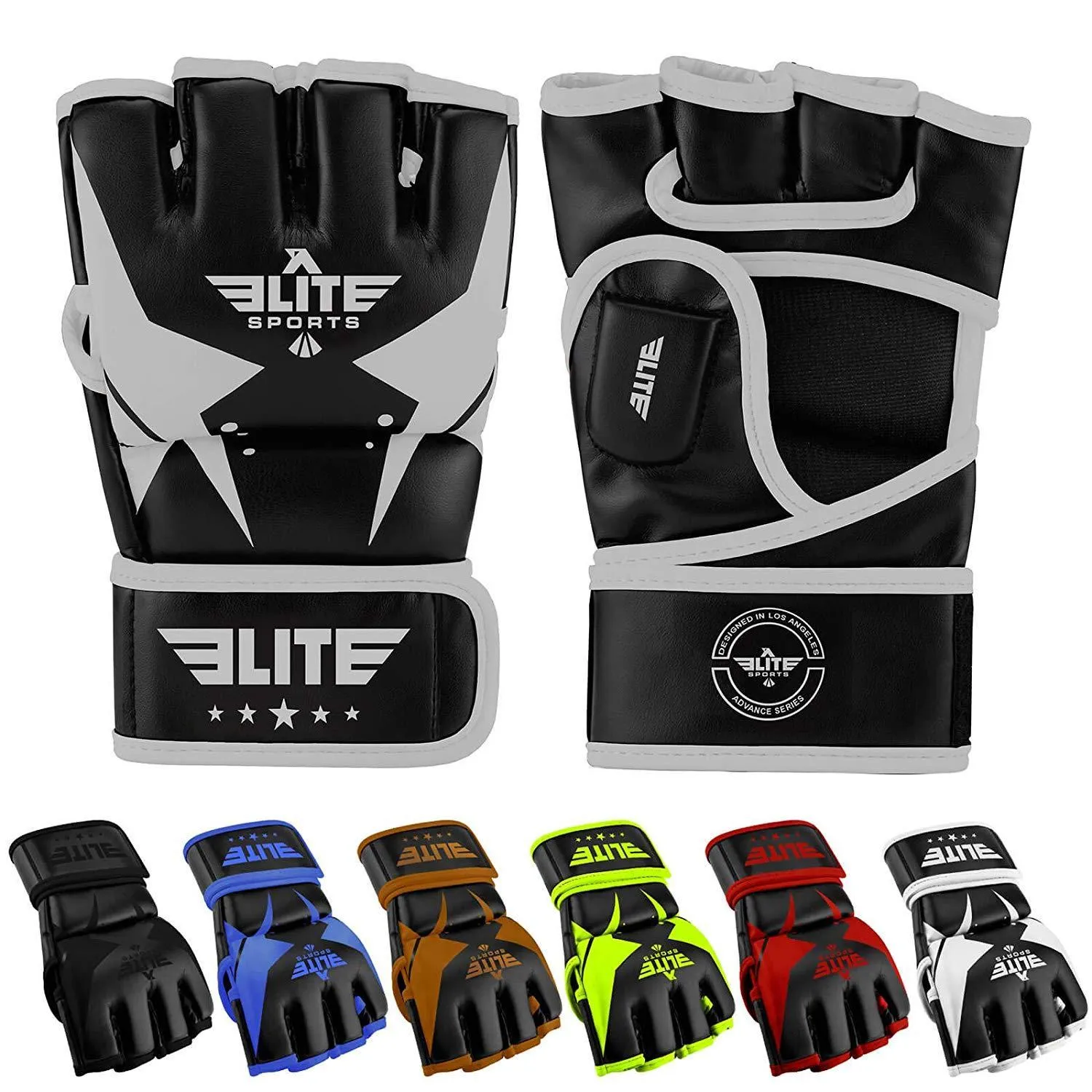 Elite Sports MMA UFC Gloves for Men, Women, and Kids, Best Mixed Martial Arts Sparring Training Grappling Fighting Gloves