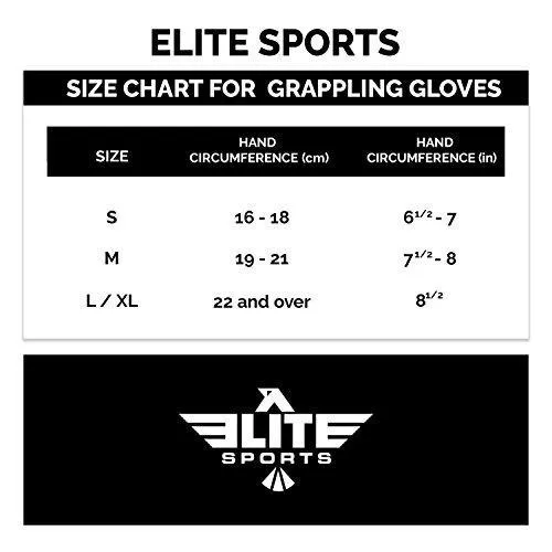 Elite Sports MMA UFC Gloves for Men, Women, and Kids, Best Mixed Martial Arts Sparring Training Grappling Fighting Gloves