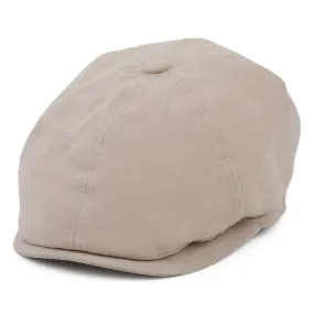 Failsworth Hats Micro Hudson Newsboy Cap - Stone