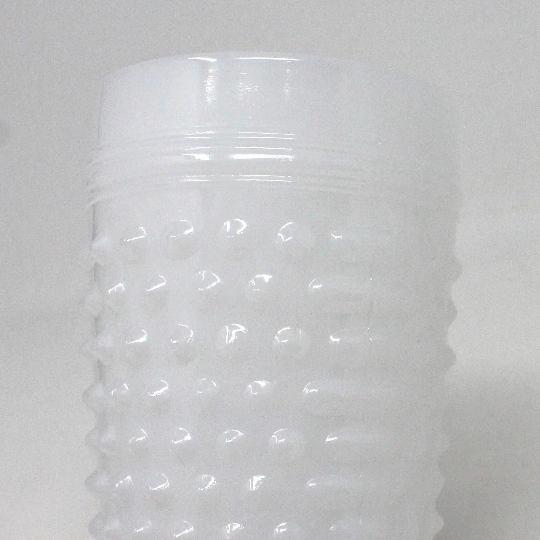 Glasses, Tumblers, Anchor Hocking, Milk Glass Hobnail, Vintage Set of 6