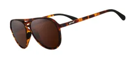 Goodr Aviator Sunglasses in Tortoise Shell