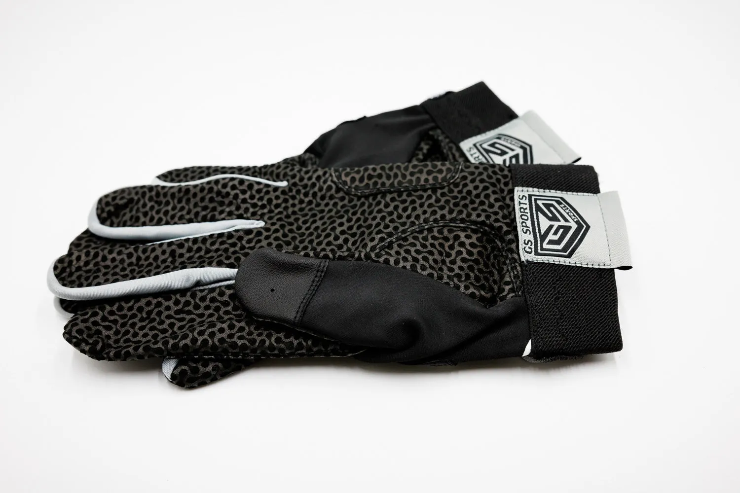 GS Sports Pro Series v2 Dual Strap Batting Gloves - Black