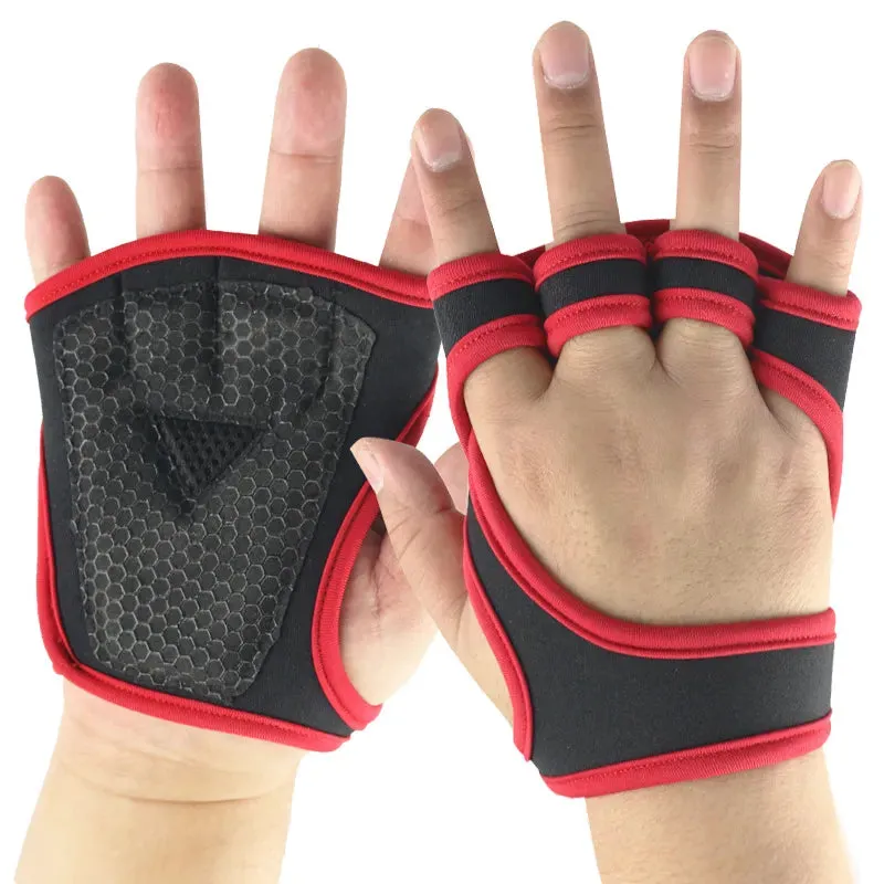 Hand Wrist Palm Protector Gloves Weightlifting Training Gloves for Men Women Fitness Sports  Cycling  Gymnastics Gym Gloves