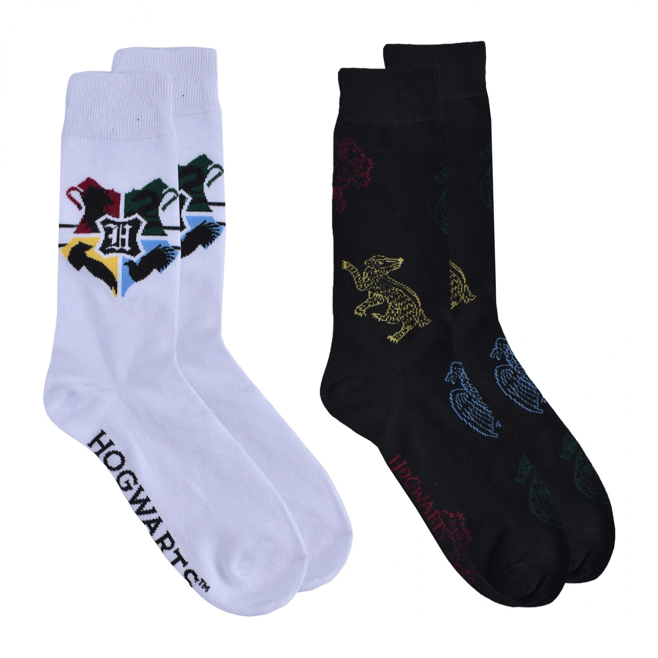 Harry Potter The Houses Crew Socks 2-Pair Pack