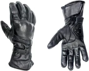 Helstons Titanium waterproof motorcycle gloves, black