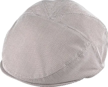 Henschel Cotton Pinstripe Newsboy Cap