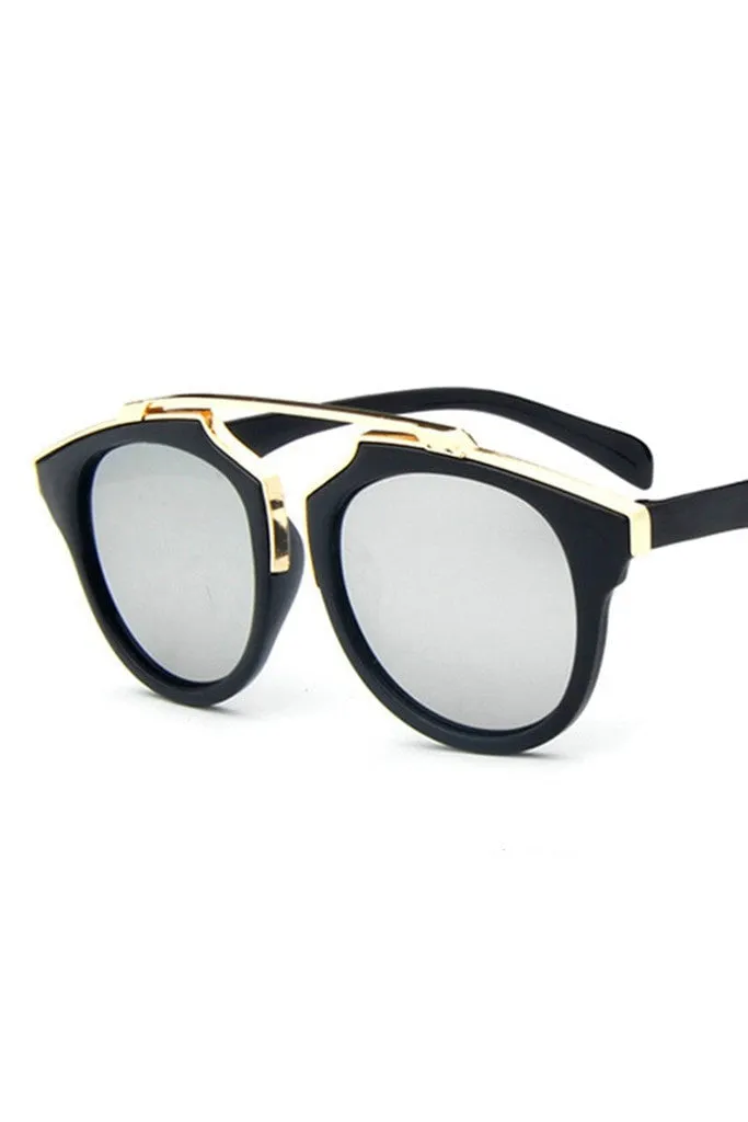 Honey Couture STACEY Festival Reflective Sunglasses