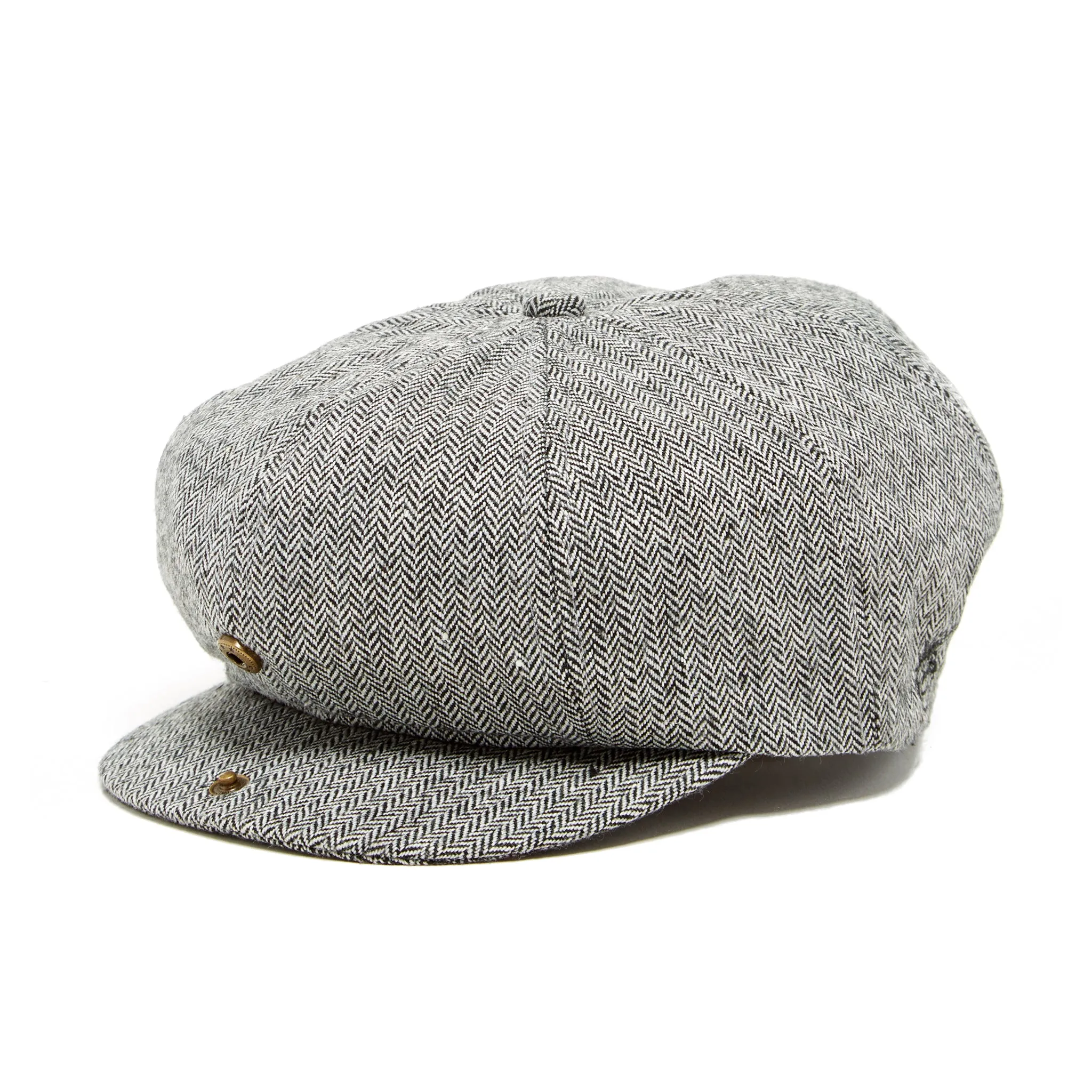 Knuckleheads Bradley Newsboy Grey Cap For Children