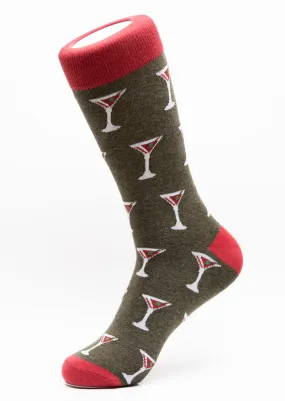 Martinis Crew Socks