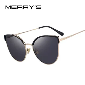 MERRY'S DESIGN Women Brand Designer Cat Eye Polarized Sunglasses UV400 Protection