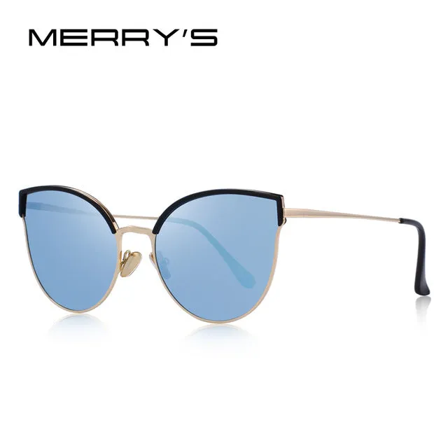 MERRY'S DESIGN Women Brand Designer Cat Eye Polarized Sunglasses UV400 Protection