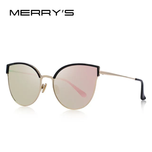 MERRY'S DESIGN Women Brand Designer Cat Eye Polarized Sunglasses UV400 Protection