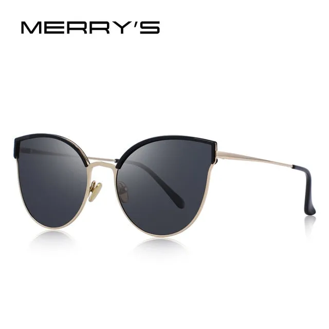 MERRY'S DESIGN Women Brand Designer Cat Eye Polarized Sunglasses UV400 Protection