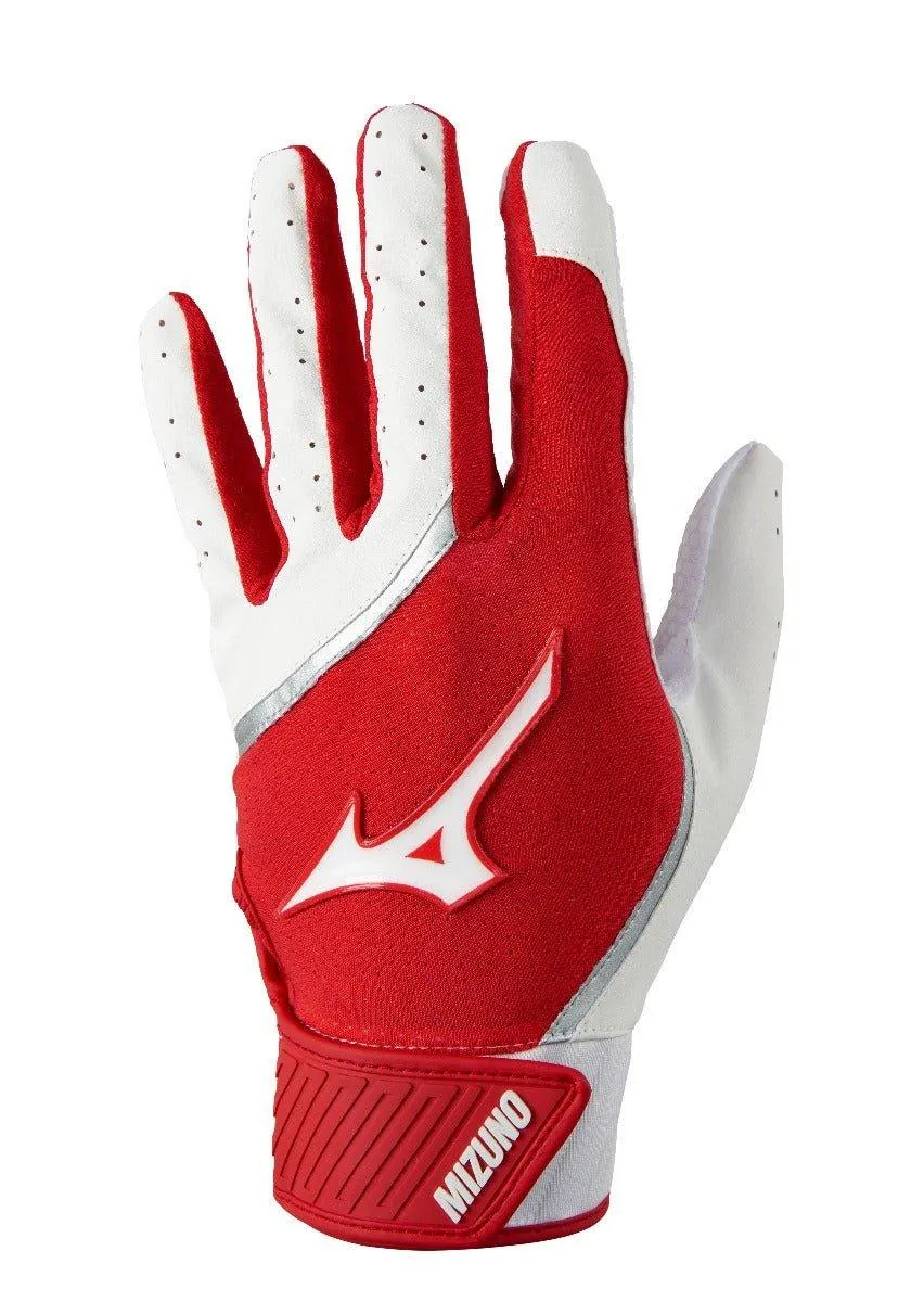 Mizuno MVP Adult Baseball/Softball Batting Gloves 330424