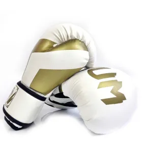 NW-036 Boxing Gloves Adult Professional Training Gloves Fighting Gloves Muay Thai Fighting Gloves, Size: 6oz(White)