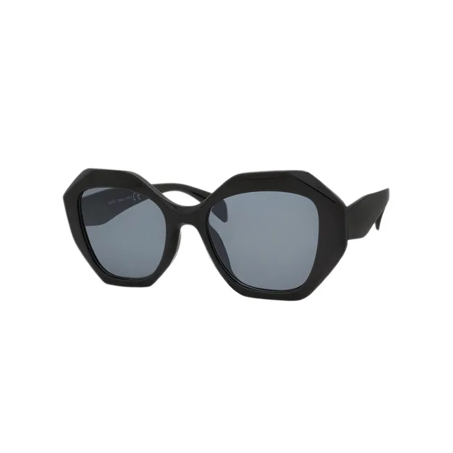 Oversized Vintage Geo Frame Sunglasses