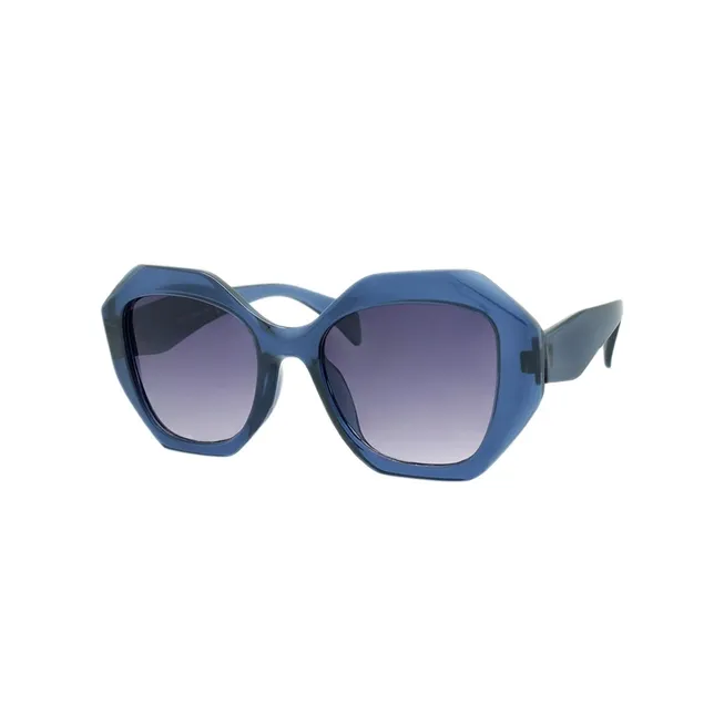 Oversized Vintage Geo Frame Sunglasses