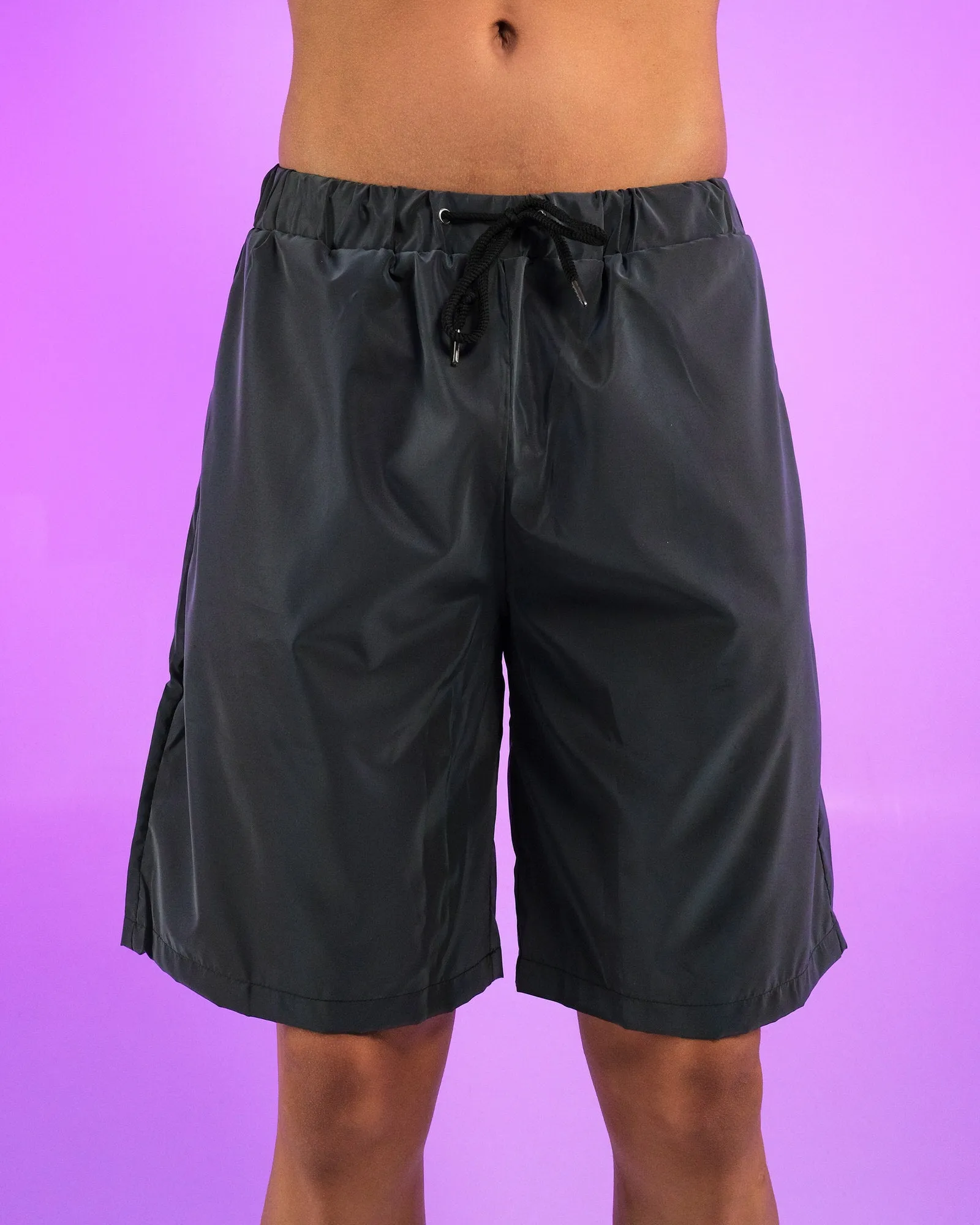 Rainbow Reflective Men's Shorts