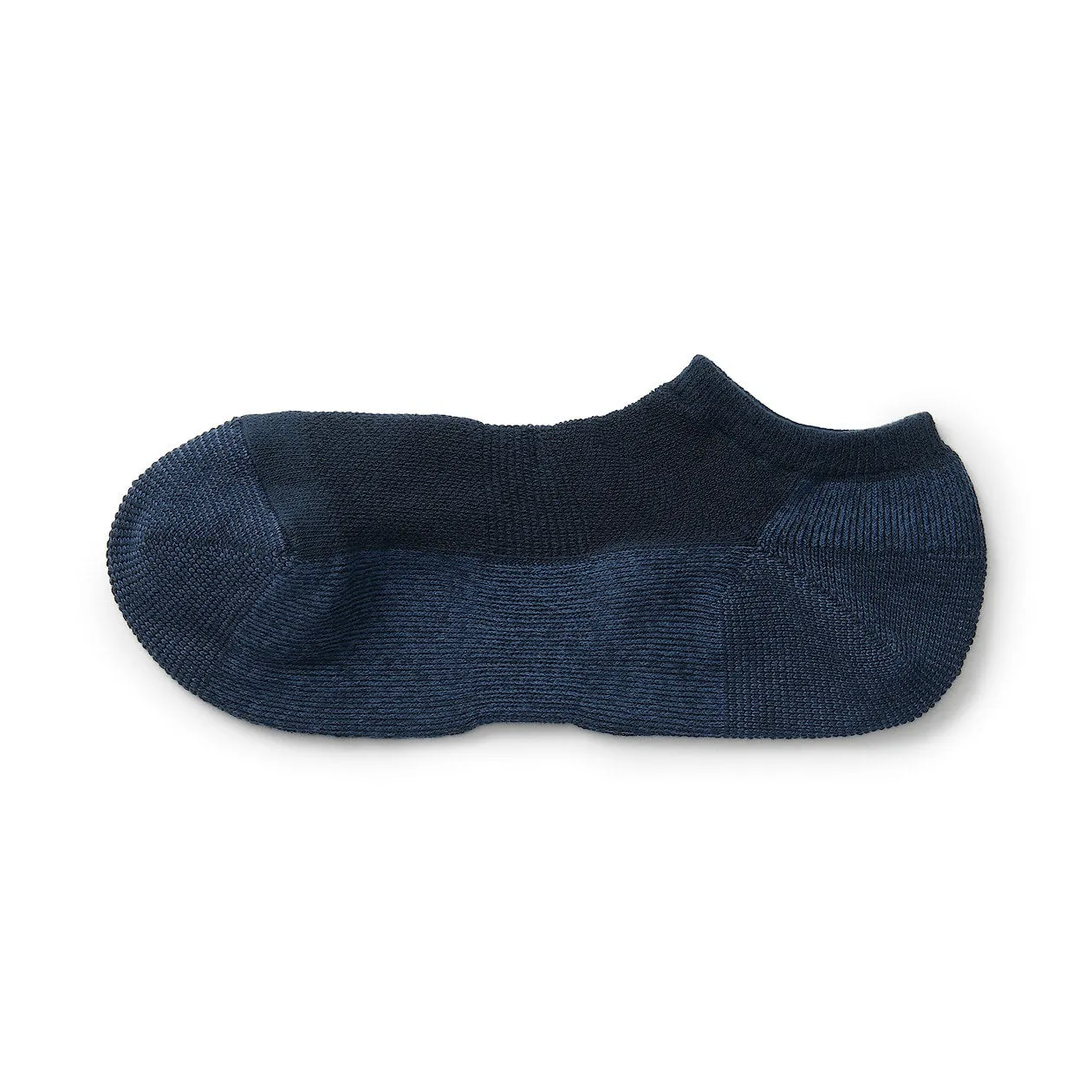 Right Angle Pile Two-Tone Sneaker Socks