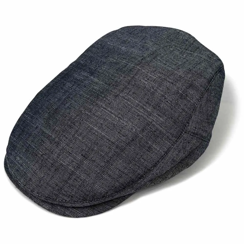 Saint Martin – Charcoal Flat Cap