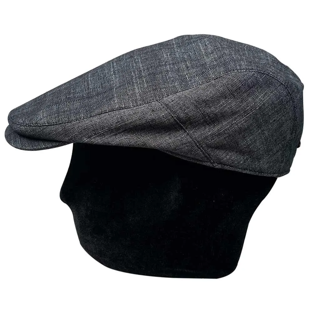 Saint Martin – Charcoal Flat Cap