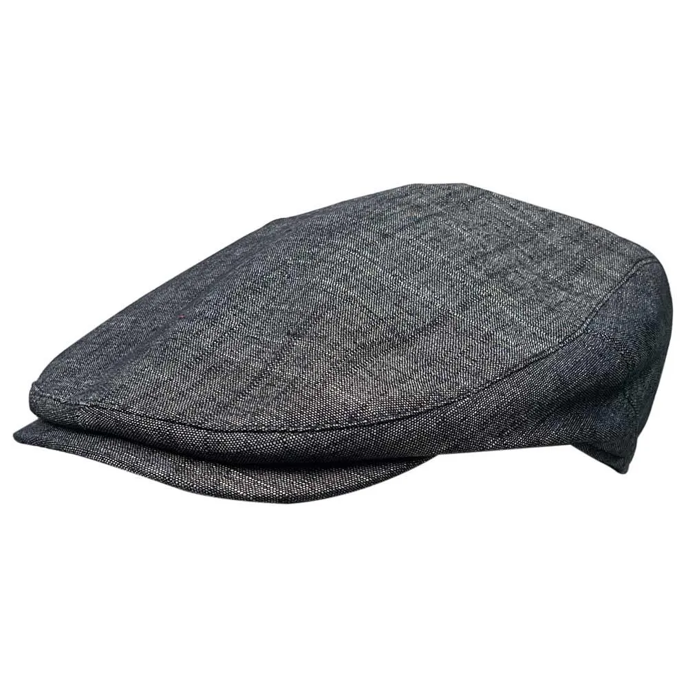 Saint Martin – Charcoal Flat Cap