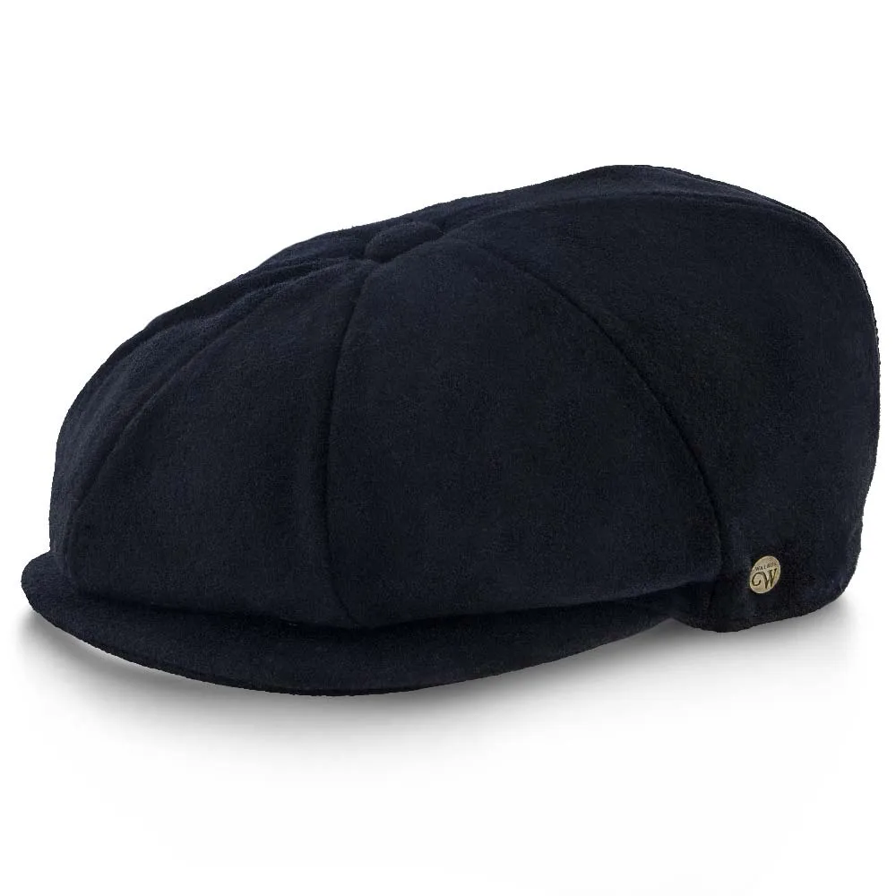 Shelby - Walrus Hat Wool Blend 8 Panel Newsboy Cap