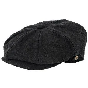 Shelby - Walrus Hat Wool Blend 8 Panel Newsboy Cap