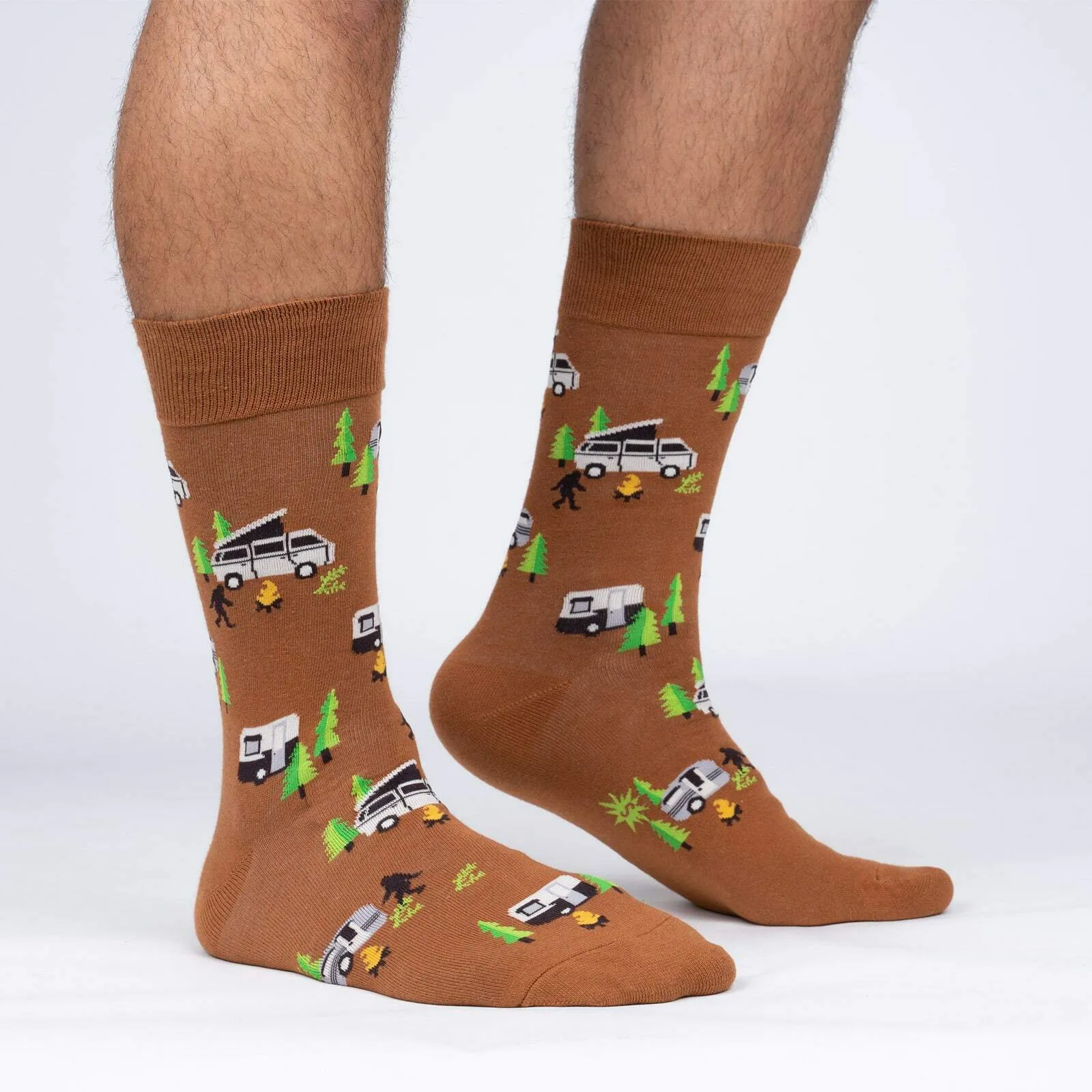 Sock it to Me On The Road Again Mens Crew Socks