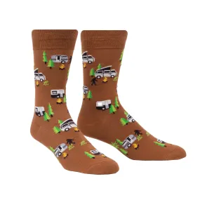 Sock it to Me On The Road Again Mens Crew Socks