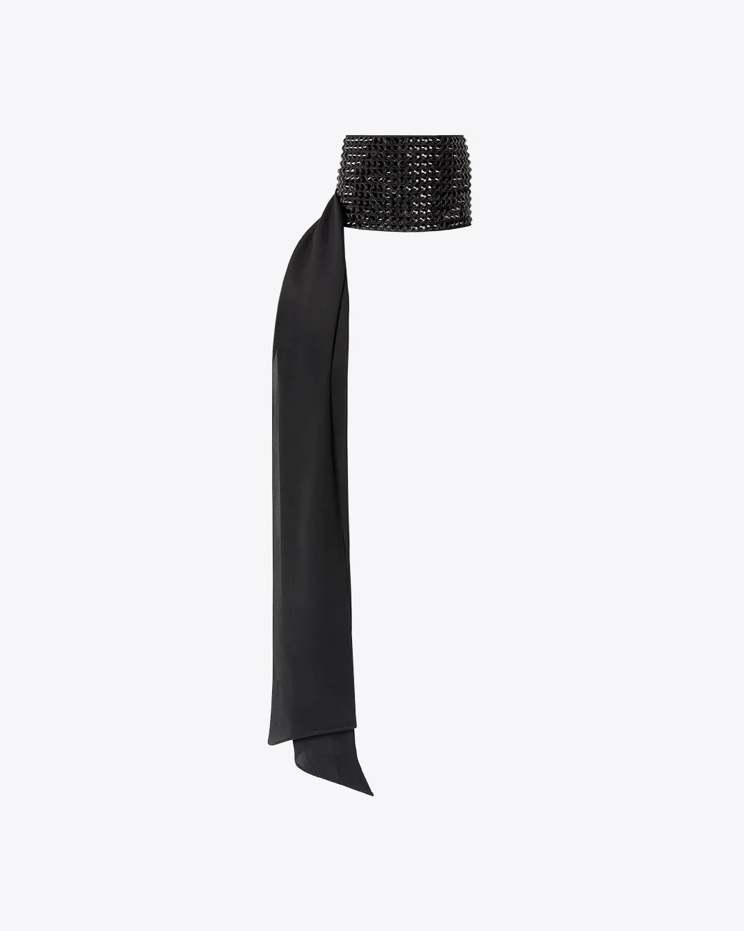 SPARKLE SCARF - BLACK / BLACK