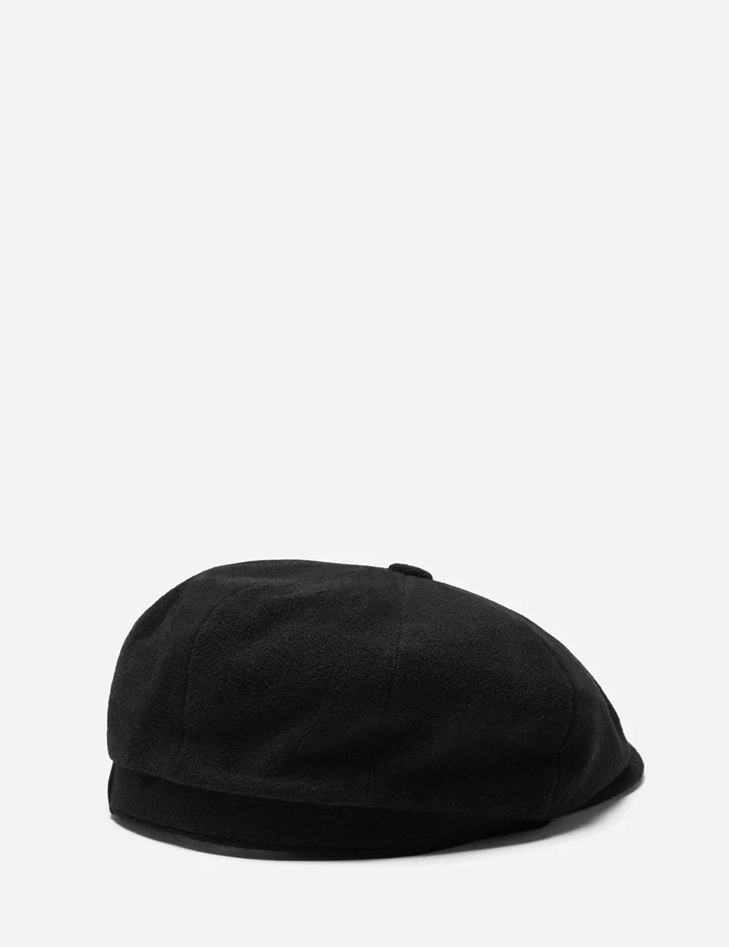 Stetson Hatteras Newsboy Cap (Wool/Cashmere) - Black