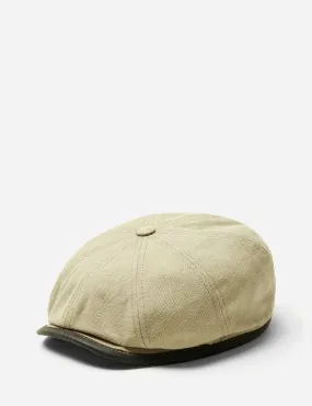 Stetson Hatteras Seward Newsboy Cap (Canvas) - Khaki