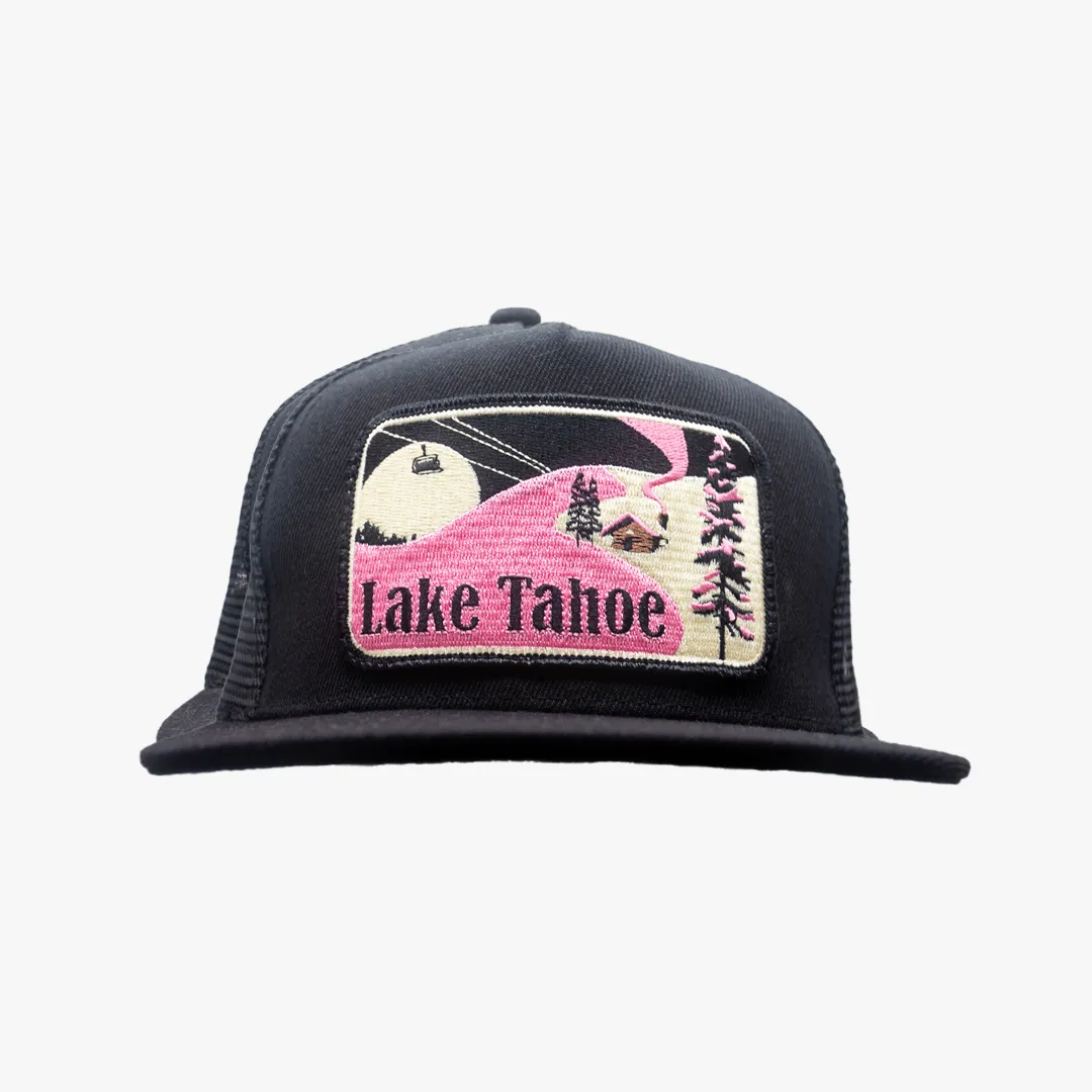 Winter Lake Tahoe Pocket Hat