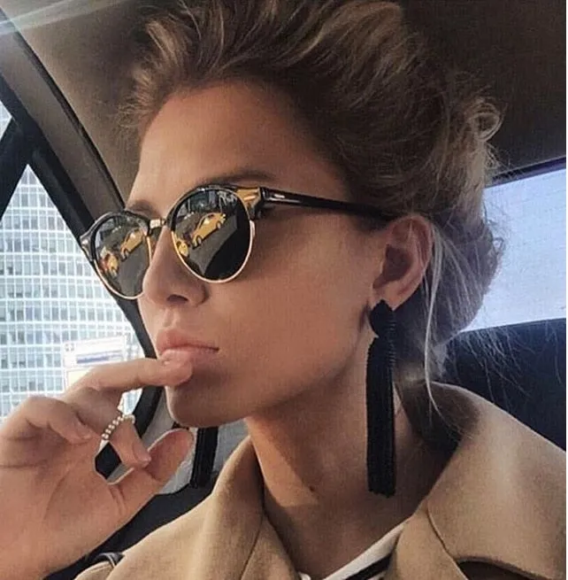 Women Retro Summer Style Sunglasses